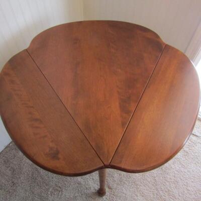 Solid Wood Drop Leaf Side/Accent Table by Ethan Allen
