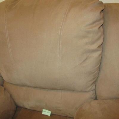 Suede Rocker Recliner