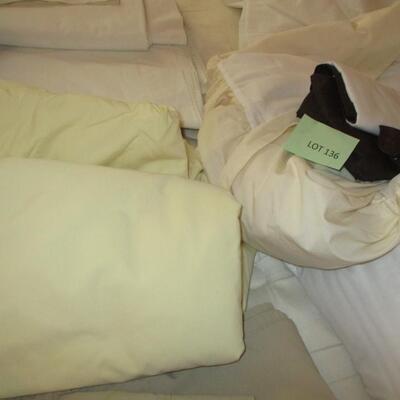 Comforter, Sheets, Pillows