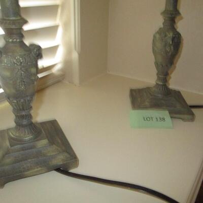 Pair Table Lamps