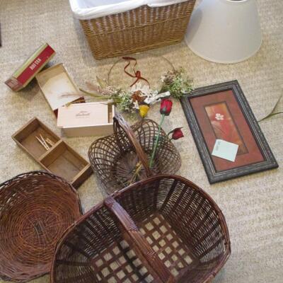 Cigar Boxes, Baskets, Cheese Box