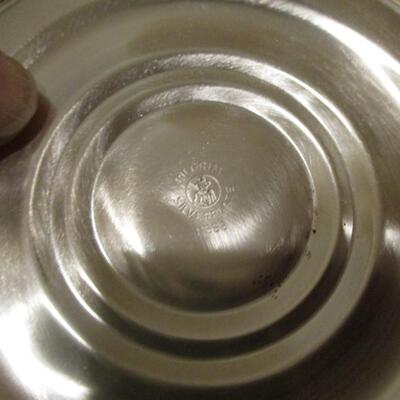 Silverplate candleholders