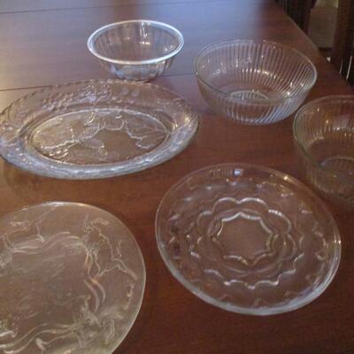 Glass Platters & Bowls