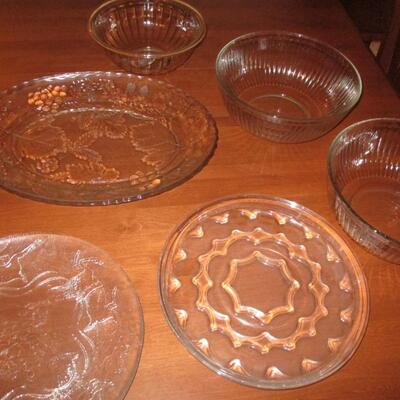 Glass Platters & Bowls
