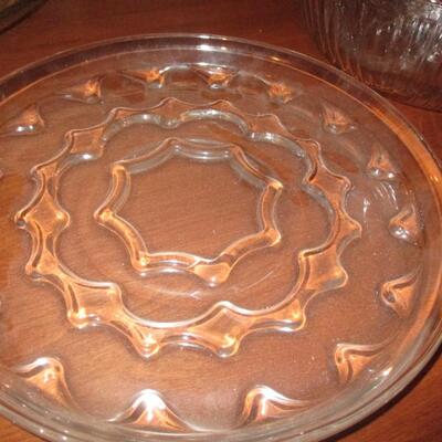 Glass Platters & Bowls