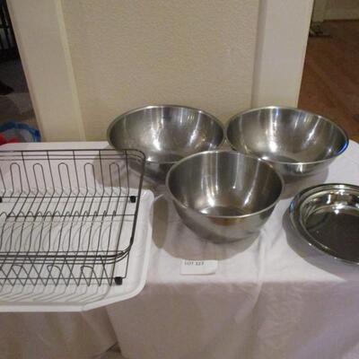 Stainless bowls