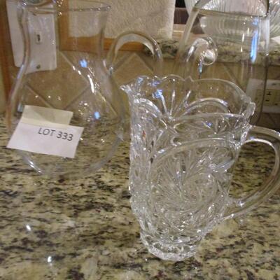 Glass Pitcher