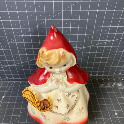 Hull Little Red Riding hood  Cookie Jar