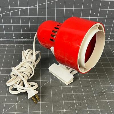 Red Plastic Clip on Lights, AWESOME!