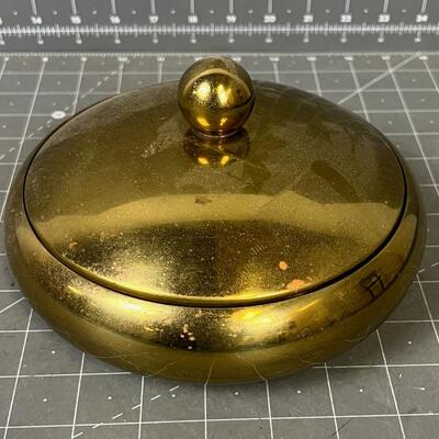 BRASS Covered Dish, AWESOME!