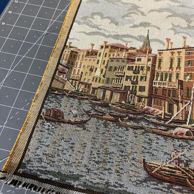 Small Tapestry with Venice 