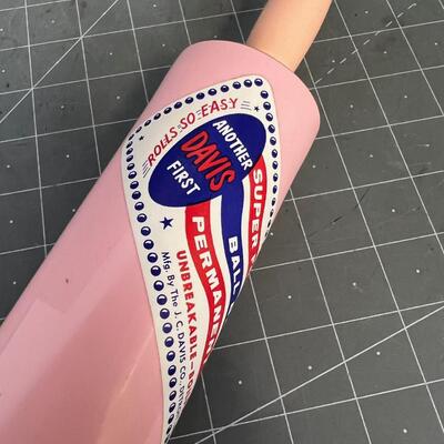 Pink Plastic Rolling Pin