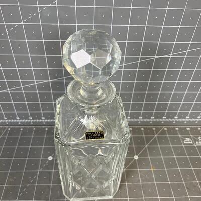 Cut Crystal made in Portugal Decanter 