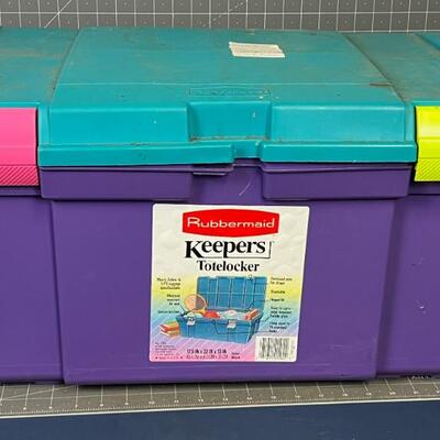 rubbermaid keepers tote locker