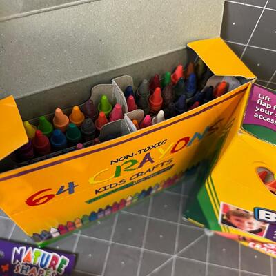 Lot of Crayons and Pencils, NEW 
