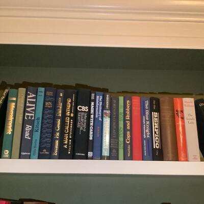 Books-whole shelf of books LT