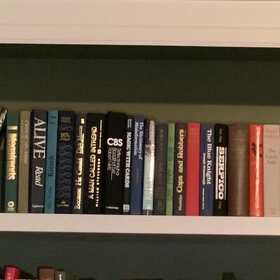 Books-whole shelf of books LT