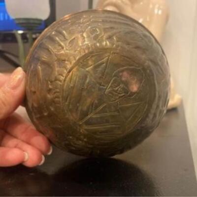 Vintage brass bowl