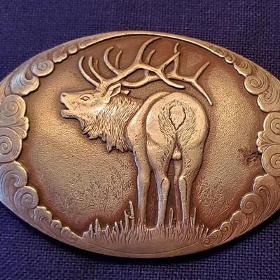 ELK Belt Buckle