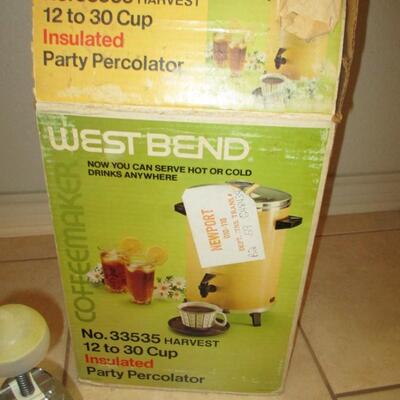 Westbend Party Perculator