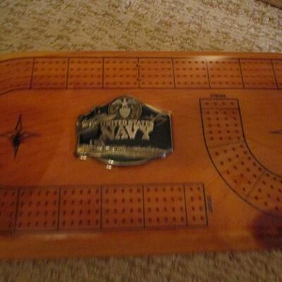 Naval Ship Print, Cribbage, Anchor door knocker