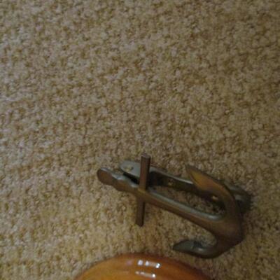 Naval Ship Print, Cribbage, Anchor door knocker