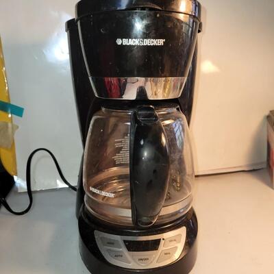Black and Decker 12 cup coffee maker