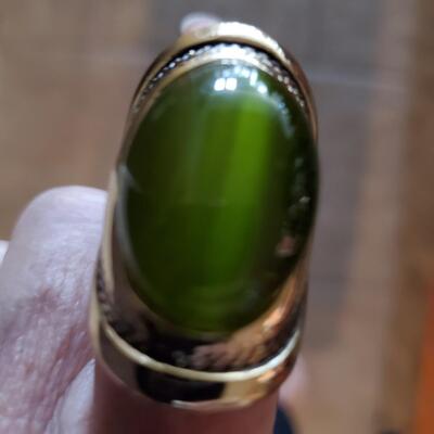Hawk Eye or Falcon Eye Handcrafted Ring