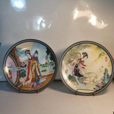 Vintage oriental plates