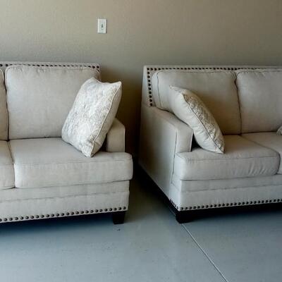 Pair of 2 Loveseats