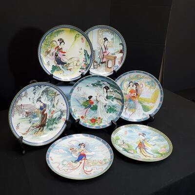 7 Pieces-Imperial Jingdezhen Plates