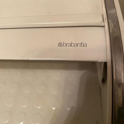 Metal bread box by Brabantia