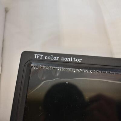 TFT Color Monitor, Working Accessories, Backup Camera, No wifi, No instr - New
