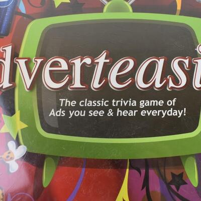 Adverteasing Game Age 12+ Trivia game of Ads you see & hear everyday! - New