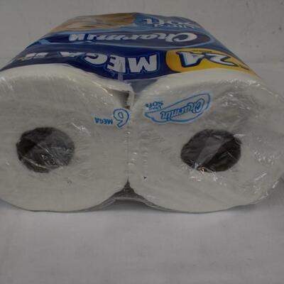 Mega Charmin Ultra Soft Toilet Paper. 4 Rolls - New