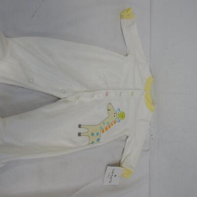 3 Baby Onesies Carter Baby: Sizes 3 Months and Newborn - New