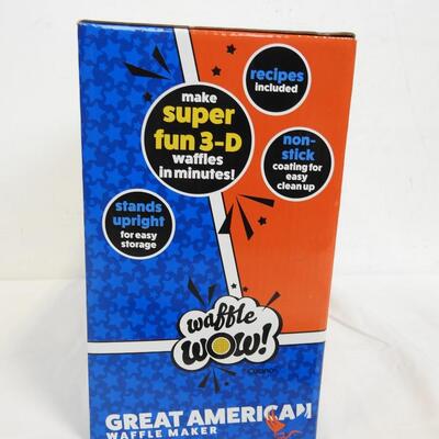 Great American Waffle Maker, Waffle Now - New