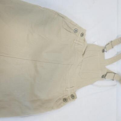 Overall Skirt (Size Small) and Knit Beanie - New