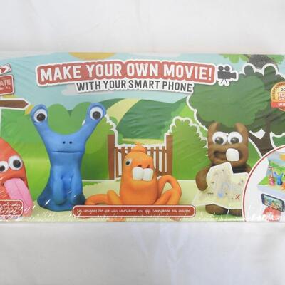 Make your Own Movie! Stop Motion Animation Kit - New