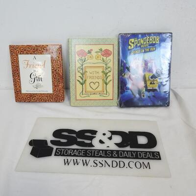 Media Lot: 2 Books on Friendship, The SpongeBob Movie - New
