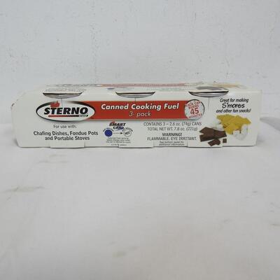 Smores Making Stuff: Electric S'mores Maker and Canned Cooking Fuel - New