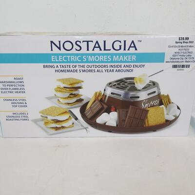 Smores Making Stuff: Electric S'mores Maker and Canned Cooking Fuel - New