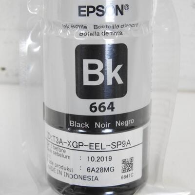 Epson 664 Black Ink Bottle - New