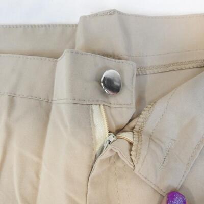 Wrangler Lightweight Cargo Shorts, Tan, Waist Size 40" - New