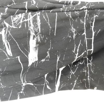 2 Pairs Small Leggings, Streetwear Society: Charcoal Words & Marble Prints - New