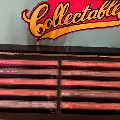 Set of 10 Collectibles CDs â€“ History of Rock
