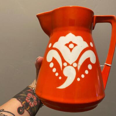 Vintage German pitcher