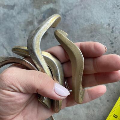 Set of four vintage drawer handles