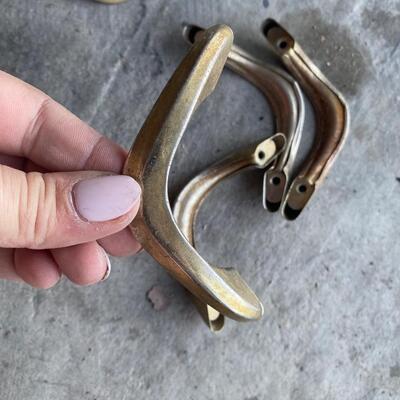 Set of four vintage drawer handles