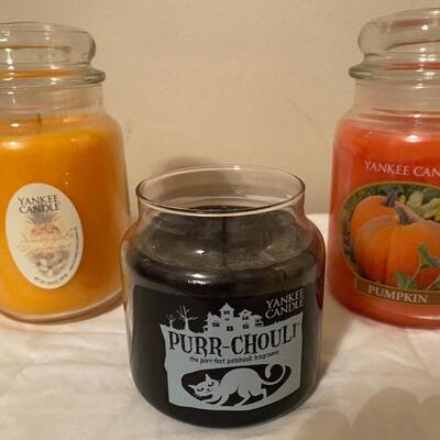 3 Large Yankee Candles, NEW